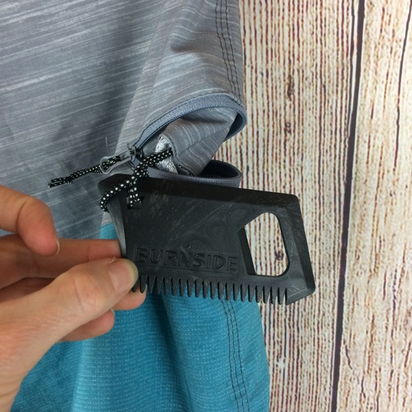 Burnside Colorblock Board Swim Shorts Sz 28 - Picture 6 of 7